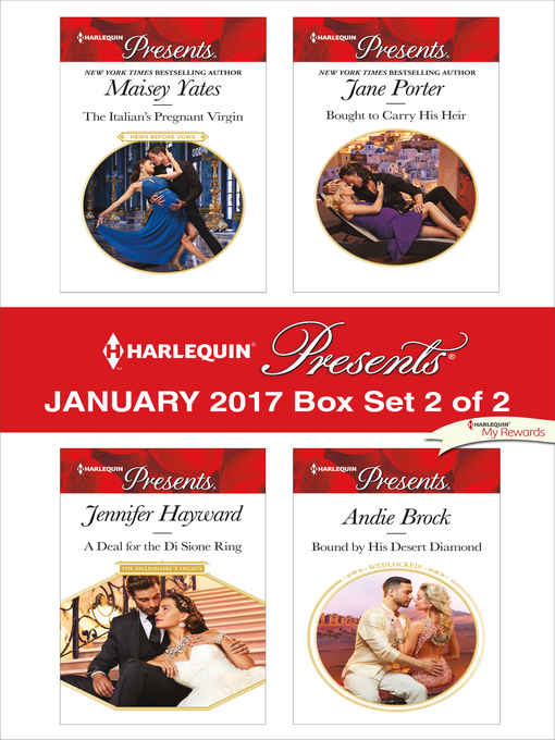 Title details for Harlequin Presents January 2017, Box Set 2 of 2 by Maisey Yates - Wait list